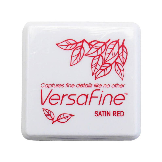 Tusz pigmentowy na bazie oleju - VersaFine Small - Satin Red