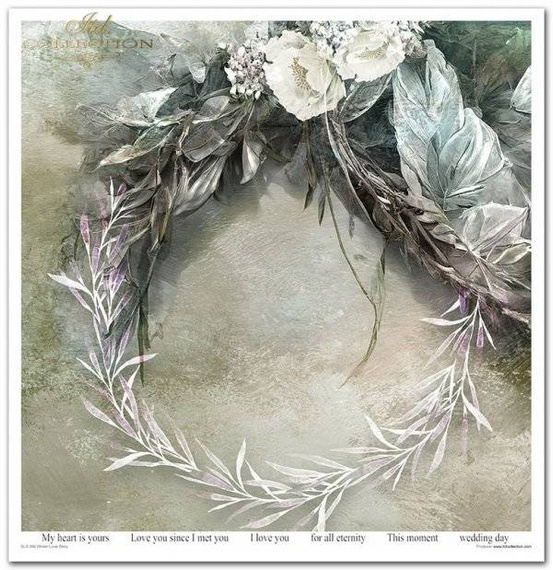 Zestaw papierów do scrapbookingu 30x30 - Itd Collection - Winter Love Story