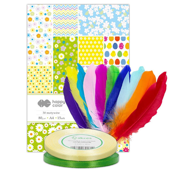 Zestaw kreatywny dla dzieci - miks świąteczny Wielkanoc