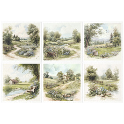 Zestaw papierów ryżowych - RSM170 - Itd Collection