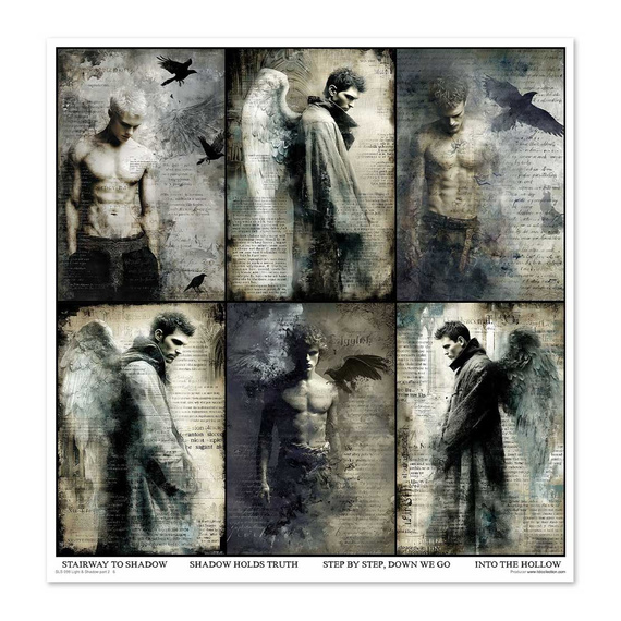 Zestaw papierów do scrapbookingu 30x30 - Light & Shadow 2 - Itd Collection