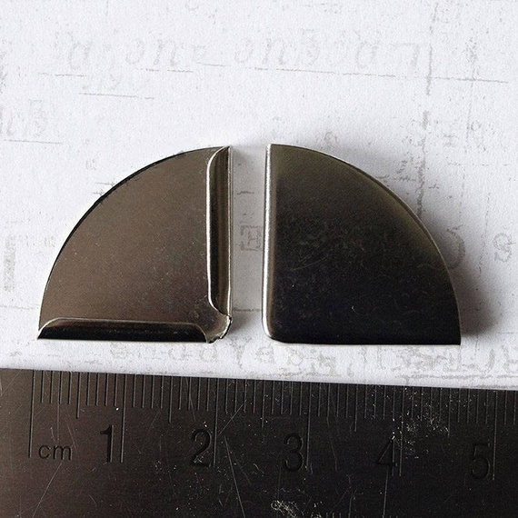 Narożnik metalowy A22B nikiel 1szt.