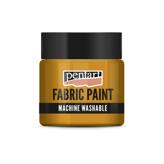 Farba do tkanin - Pentart - pomarańczowa 50ml