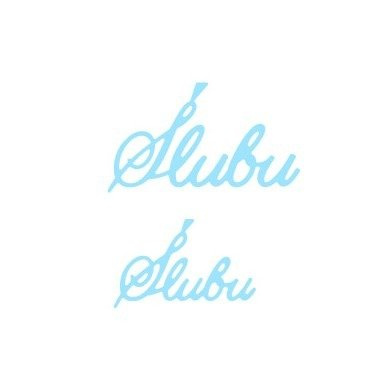 Wykrojnik - Rosy Owl - Ślubu - napisy