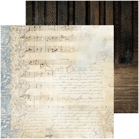 Zestaw papierów do scrapbookingu 20x20 - Craft o'clock - Melody of My Soul - BASIC