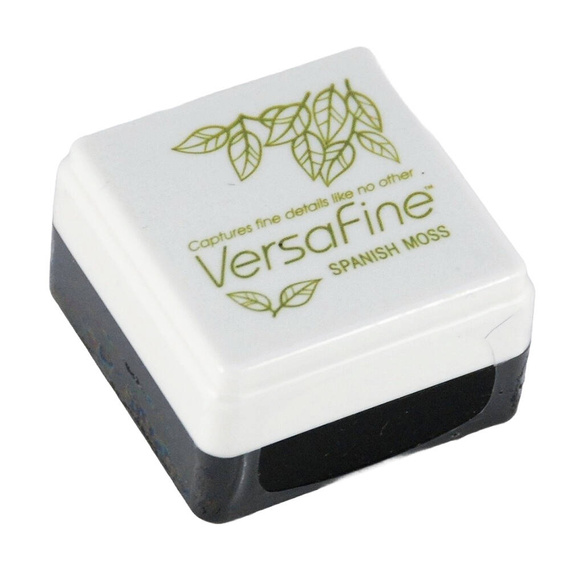 Tusz pigmentowy Tsukineko VersaFine Small – Spanish Moss – szybkoschnący, olejowy, do stempli