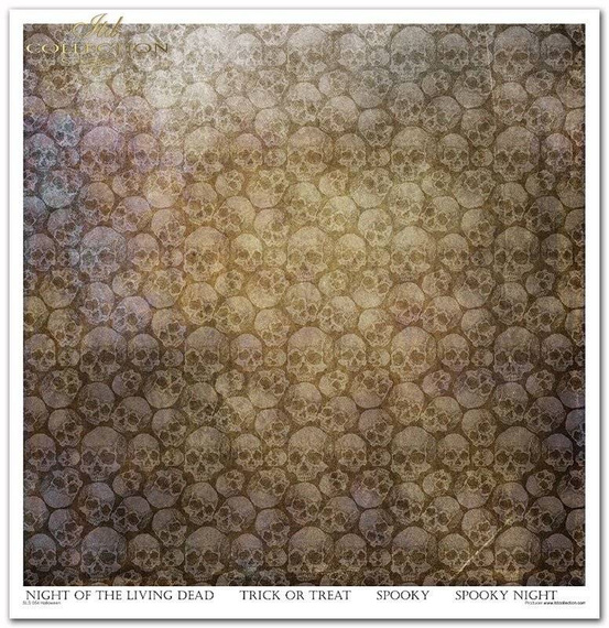 Zestaw papierów do scrapbookingu 30x30 - Itd Collection - Halloween