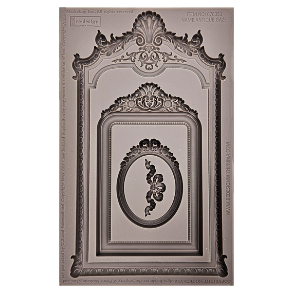 Foremka silikonowa - Prima - Antique Gaze ramki