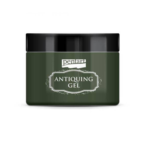 Żel postarzający - antiquing gel Pentart - oliwka / olive 150ml