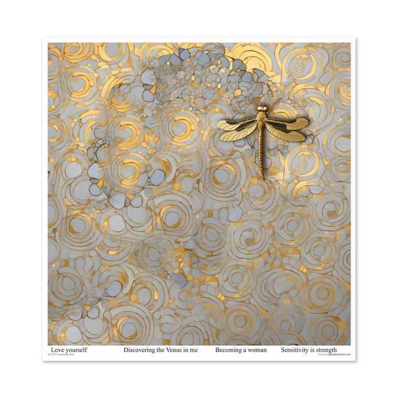 Zestaw papierów do scrapbookingu 30x30 - Itd Collection - Inspired by Klimt