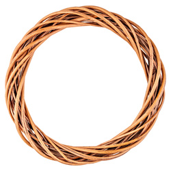 Wianek wiklinowy ciemny 30 cm