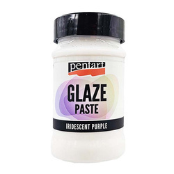 Pasta glaze opalizująca fioletowa 100ml - Pentart