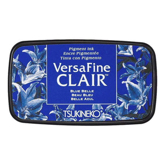 Tusz pigmentowy Tsukineko Versafine Clair - Blue Belle - granatowy