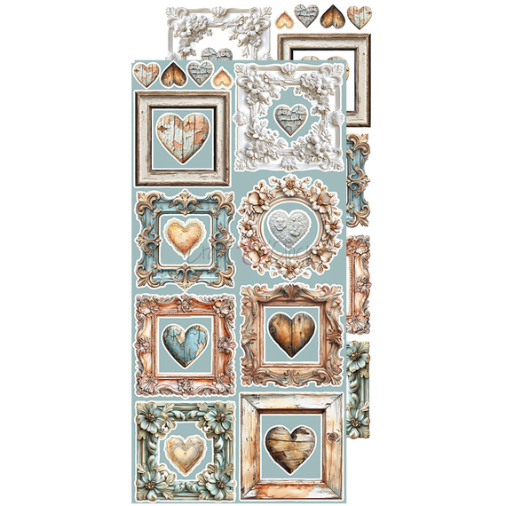 Zestaw dodatków do scrapbookingu - Craft o'clock - Sprites of Harmony - MIX