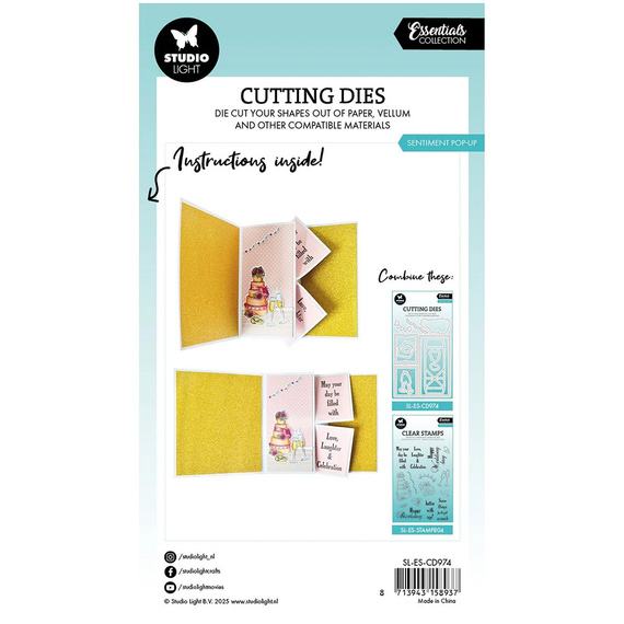 Wykrojnik do papieru - StudioLight - Sentiment pop-up