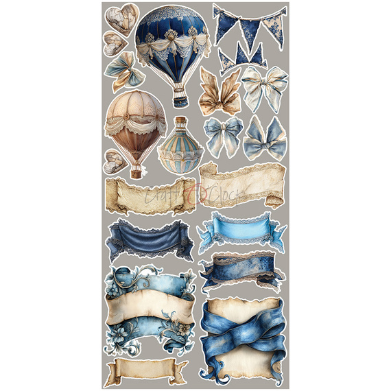 Zestaw dodatków do scrapbookingu - Craft o'clock - Melody of My Soul - Melody