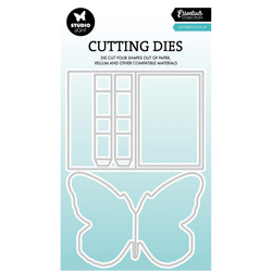 Wykrojnik do papieru - StudioLight - Butterfly Pop-up kartka z motylem lub książką