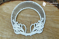 Tekturka Daydream 3D mesh frame - duża ramka warstwowa z siatką  - Scrapiniec
