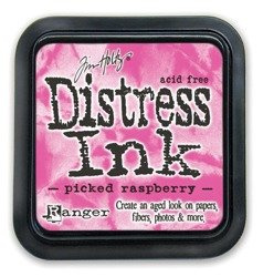 Tusz Distress Ink Pad - Ranger - Tim Holtz - Picked Raspberry