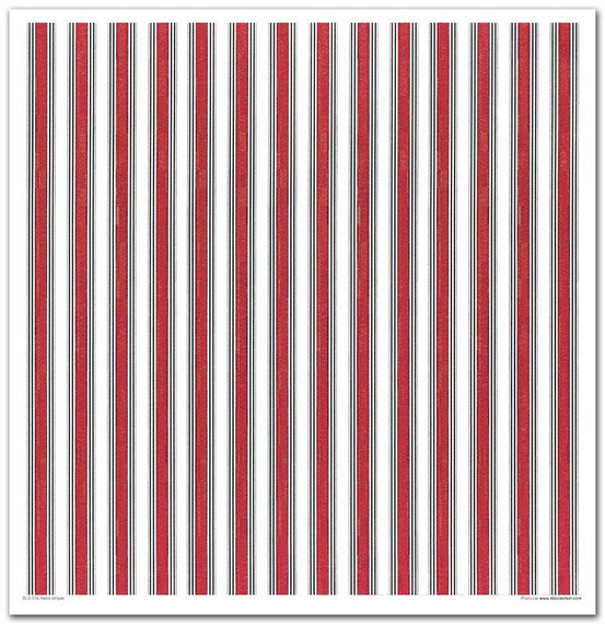 Zestaw papierów do scrapbookingu 30x30 - Retro stripes paski stare zdjęcia
