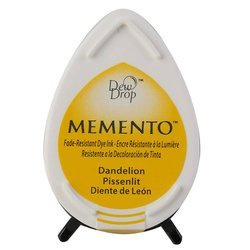 Tusz Memento Dew Drop - Dandelion - Tsukineko żółty