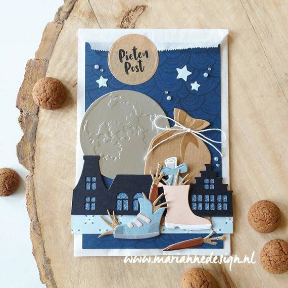 Wykrojnik - Marianne Design - Horizon Amsterdam - domki