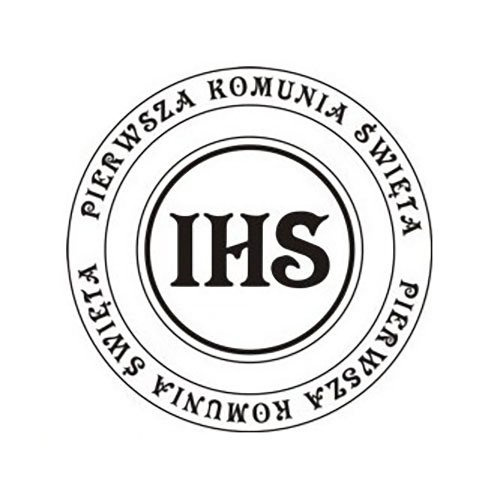 Stempel - koło - pierwsza komunia św. - Agateria 7825882