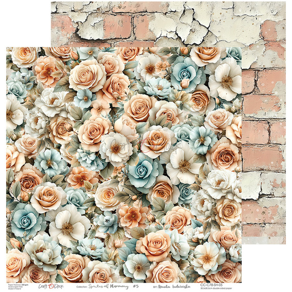 Zestaw papierów do scrapbookingu 30x30 - Craft o'clock - Sprites of Harmony