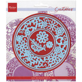Wykrojnik - Marianne Design - Flower frame round