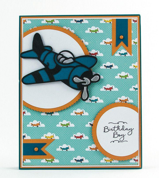 Wykrojnik - Tonic Studios - Toy Plane - samolocik