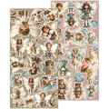 Zestaw papierów do scrapbookingu 15x30 -  Craft o'clock - Sprites of Harmony - dodatki Sprites