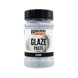 Pasta glaze srebrna 100ml - Pentart