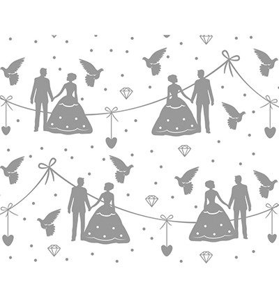 Papier magiczny A4 - Ursus - Wedding 1szt