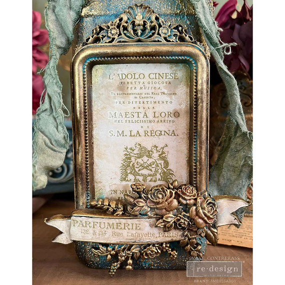 Foremka silikonowa - Prima - Blooming Banners banery ozdobne