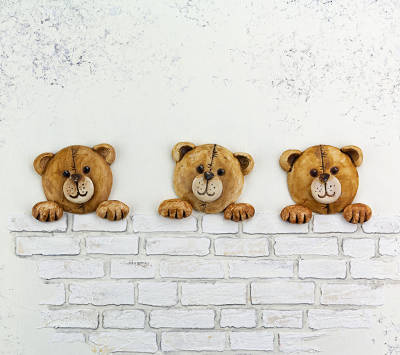 Foremka silikonowa - Stafil - Miś