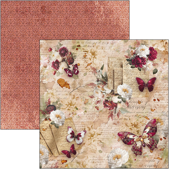 Zestaw papierów 30x30cm - Patterns Pad - Ciao Bella - Book Lovers