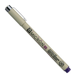Cienkopis Pigma Micron 05 - Purple 0,45mm - Sakura - fioletowy