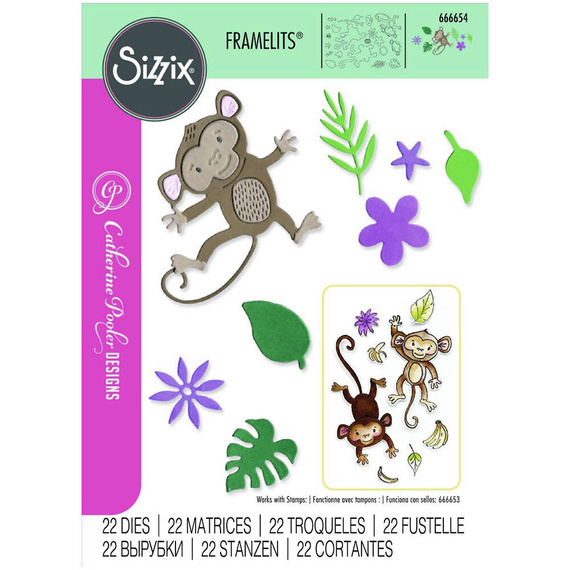 Wykrojnik Sizzix Thinlits - Going Bananas