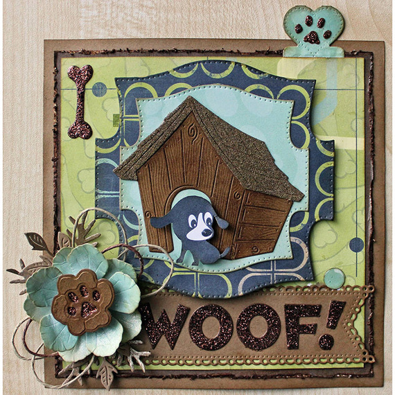 Wykrojnik - Cheery Lynn - Meow! & Woof! B560 - napisy
