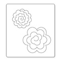Wykrojnik Sizzix Bigz - Flowers 3-D  656545 kwiaty różyczki