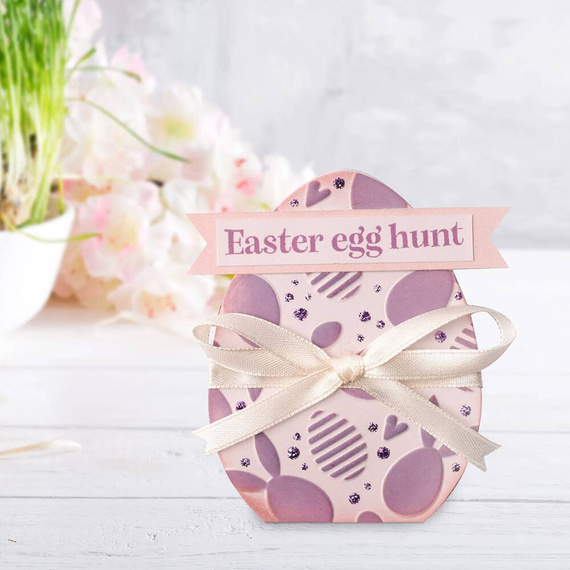 Szablon / Maska - Nellie's - Bunnies and Eggs pisanki i zajączki