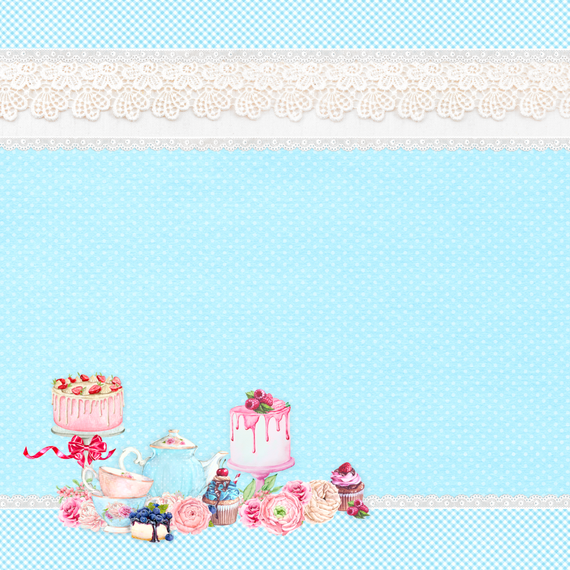 Papier do scrapbookingu 30x30 - Lemoncraft - Something Sweet 06