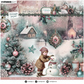 Zestaw papierów do scrapbookingu 20x20 - StudioLight - Christmas Blush