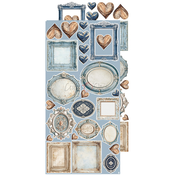 Zestaw dodatków do scrapbookingu - Craft o'clock - Melody of My Soul - Flowers & More