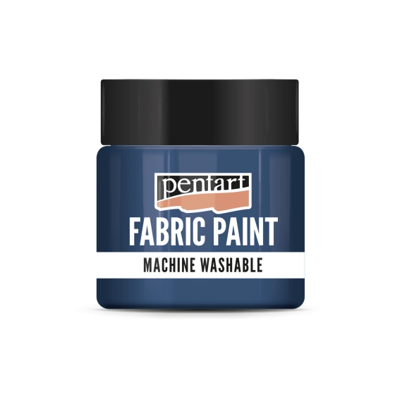 Farba do tkanin - Pentart - granatowa 50ml