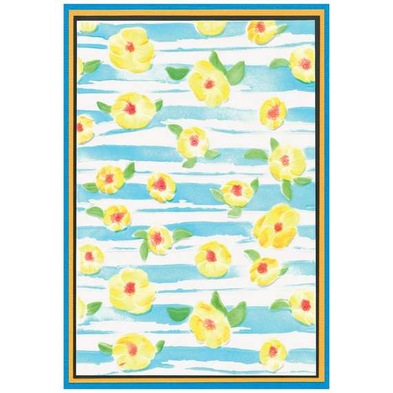 Folder do wytłaczania 3D Textured Impressions Sizzix - Serene Sophisticate