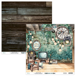 Papier do scrapbookingu 30x30 - Mintay - Man Cave 03