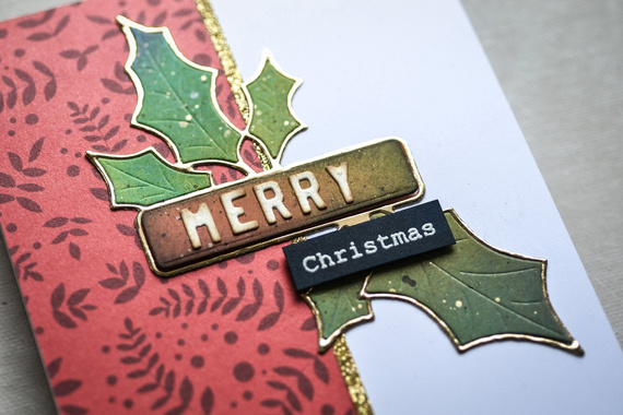 Wykrojnik - Memory Box - Mini Vintage Varsity Christmas