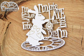 Tekturka - Wonderland - I'm late - decor - Scrapiniec