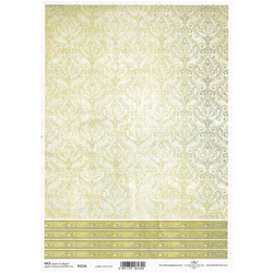 Papier ryżowy do decoupage A4 ITD-R2224 damask
